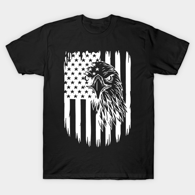 Bald Eagle T-Shirt by urlowfur